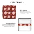 thumbnail image 4 of Goofa Cute Pig with Coins Tissue Box Cover PVC Leather Tissue Holder Square Facial Tissue Case Facial Paper Organizer Dispenser for Bathroom, Vanity Countertop, 4 of 8