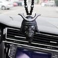 thumbnail image 3 of Colgante Colgante De Coche Con Samurai Hannya Japonés Oni Casco Coche Espejo Retrovisor Encanto Colgante De Moda Decoración De Coche seitruly AP006129-09, 3 of 4