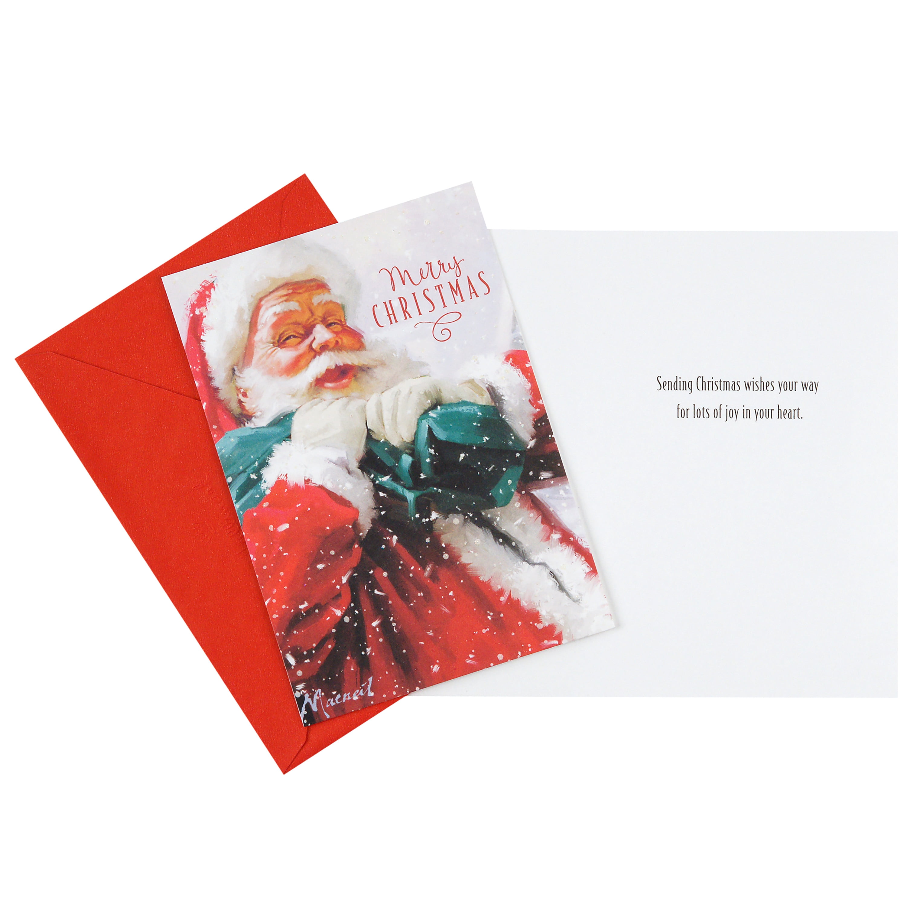 Hallmark Christmas Card Assortment, St. Nick (10 Cards with Envelopes)