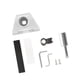 thumbnail image 5 of Soporte de antena de techo RV, montaje seguro, resistente, profesional, reemplaza el Kit de montaje, Base de aleación de aluminio resistente para Gen, 5 of 8