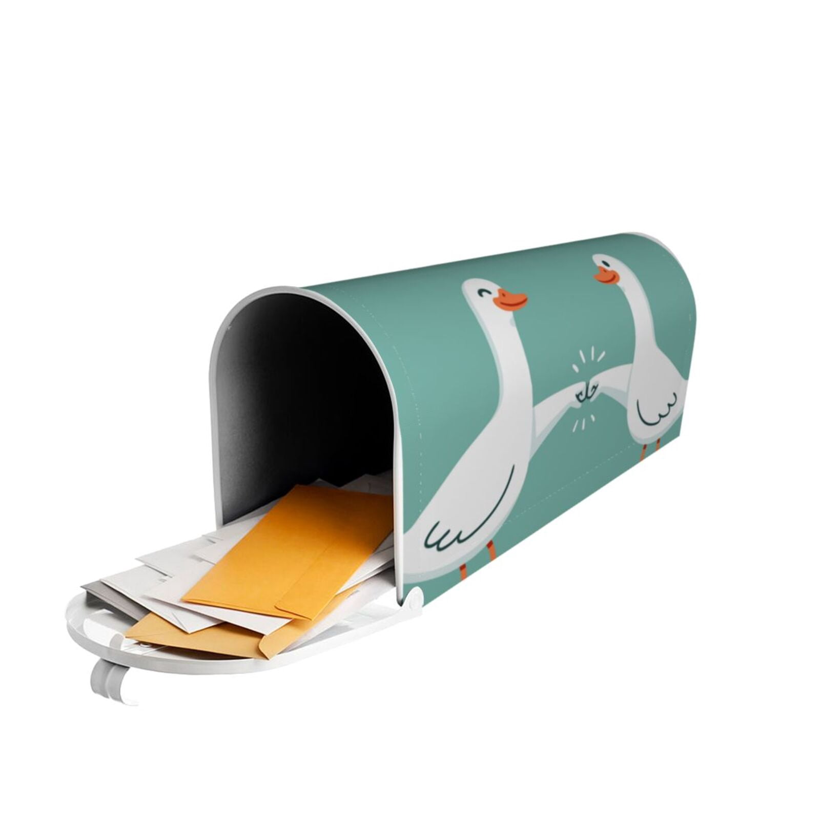Xecao Goosebumps for Mailbox Cover with Magnetic Strips, Waterproof and Sunscreen, Adds a Decorative Touch to Your Garden Yard-21x18 in