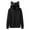Black, variant on Fesfesfes Men's Hooded Casual Solid Pullover Cat Ears Hooded Fleece Pocket Sweatshirt Hoodie