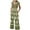 Green, variant on RYDCOT Womens Summer Casual Boho Jumpsuits Retro Print Cap Sleeve High Waist Wide Leg Romper with Pockets One Piece Beach Vacation Outfits Flash Beige