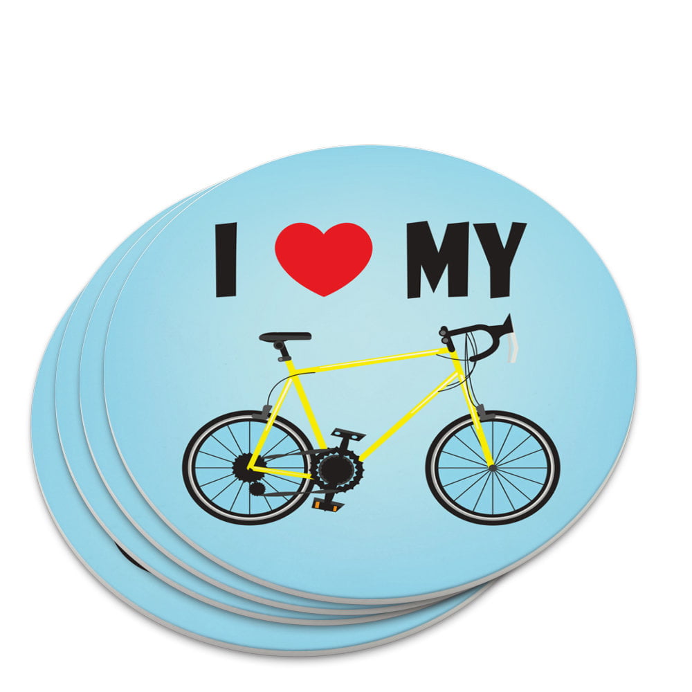 Coaster bicycle love 