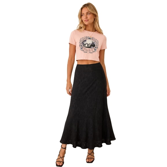 Practical Magic - Ornate Frame Cropped Graphic T-Shirt