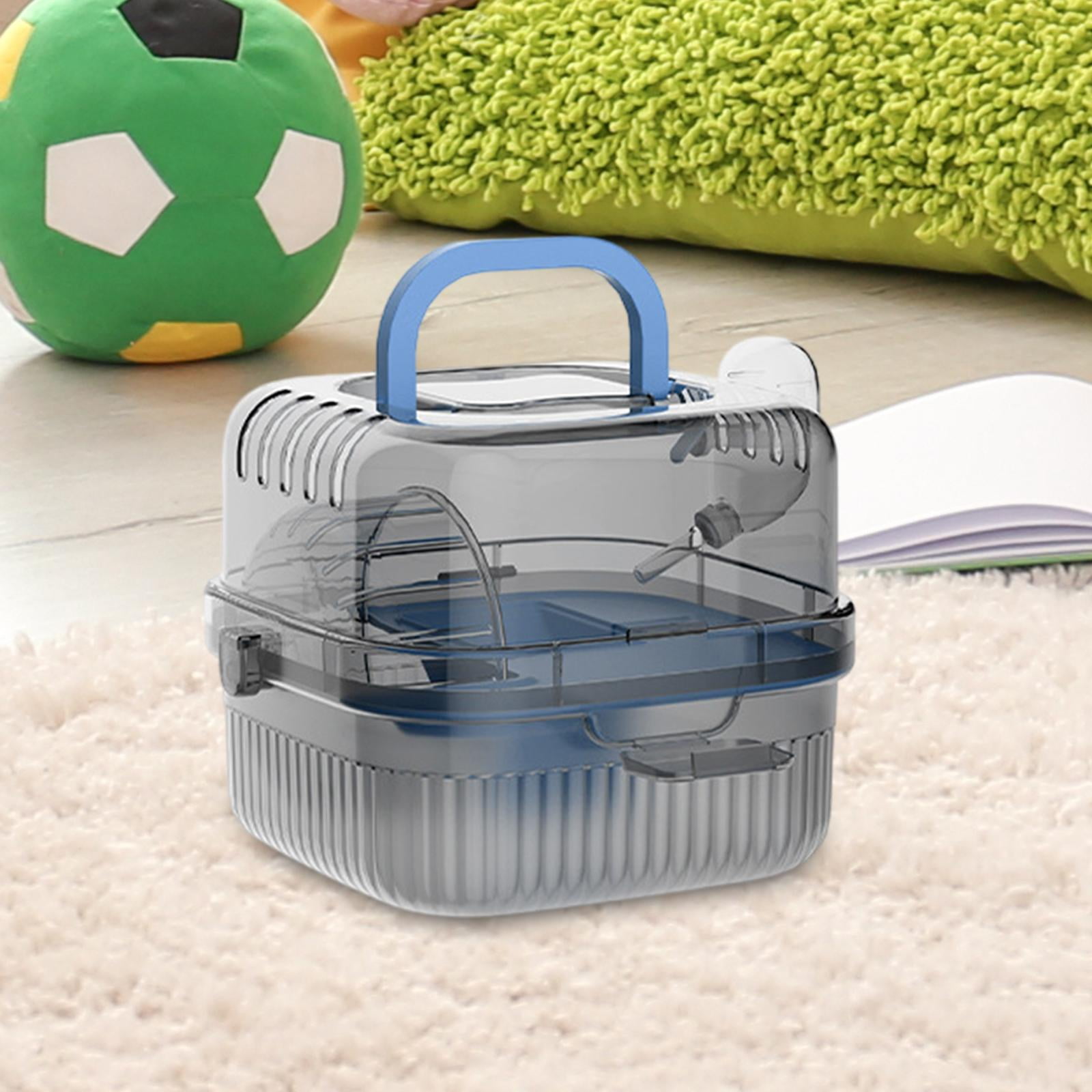 Bothyi Portable Hamster Cage Hamster Carry Case Cage Exercise Playing House Ventilation