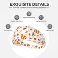 thumbnail image 3 of Bohemian Cute Squirrel Mushroom Headbands for Women Men, Workout Elastic Sweat Band for Yoga Running Cycling Gym Exercise Non Slip Head Bands for Women's Hair, 3 of 5