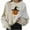 Beige, variant on Ichuanyi Womens Fall Tops, Halloween Fashion Women's Casual Long Sleeve Printed Ladies Sweatshirts Tops