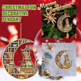 thumbnail image 1 of Unique Book Lover Shaped Bookshelf Pendant Acrylic Ornament Elegant Home Library, 1 of 6