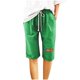 thumbnail image 2 of Puntoco Pantalones Cortos De Verano Mujer Moda 2024 Pantalones Cortos De Mujer Algodón Y Lino Estampado De Moda Cintura Elástica Pantalones De 5 Pulgadas Cordón Pantalones Cortos De 5 Pulgadas, 2 of 4