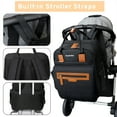 thumbnail image 6 of Pomelo Best Diaper Bag with Tons of Compartments, Built-in Stroller Straps and Changing Pad, 6 of 7
