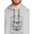 thumbnail image 4 of Tony Hawk Men's Skull Logo Pullover Fleece Hoodie Sweatshirt, Sizes S-XL, 4 of 6