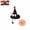 B, variant on FEOLGEHLY Halloween Pet Hat Adjustable Witch Hats for Cats Dogs Cute Pumpkin Hats with Bow Cosplay Costumes Adjustable Pet Hat for Small and Medium Pets Halloween Decorations Funny Head Accessories