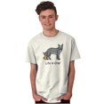 thumbnail image 1 of Dogs Short Sleeve T-Shirt Tees Tshirts Life is Crap Small Dog Hump Funny Pet Gift, 1 of 2