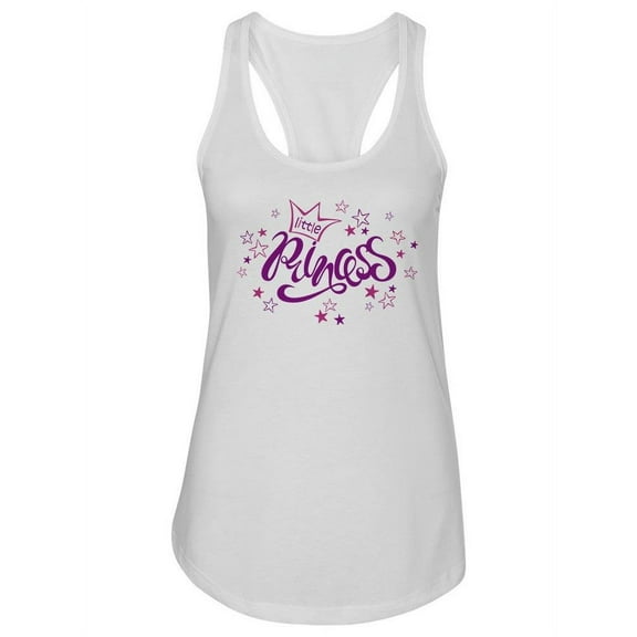 Little Princess Star Design. Tank Women -Image by Shutterstock, Female Large