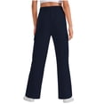thumbnail image 4 of Generic Girls Casual Sweatpants Kids drawstring Cargo Pants Teen Girls Wide Leg Baggy Joggers Pants Pockets Dance School Uniform, 4 of 7