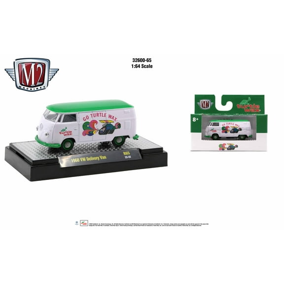 M2 Machines 1:64 Auto Trucks 1960 Vw Delivery Van Release 65