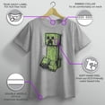 thumbnail image 4 of Boys Minecraft Creeper Colorful Pixels 2-Pack T Shirt, 4 of 13