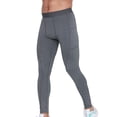 thumbnail image 2 of WBQ Men's Active Compression Pants - Workout Base Layer Tights Running Leggings, 2 of 6