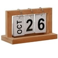 thumbnail image 1 of Coofit Table Calendar Creative Simple Desk Calendar Desk Decoration pour le bureau à domicile, 1 of 8