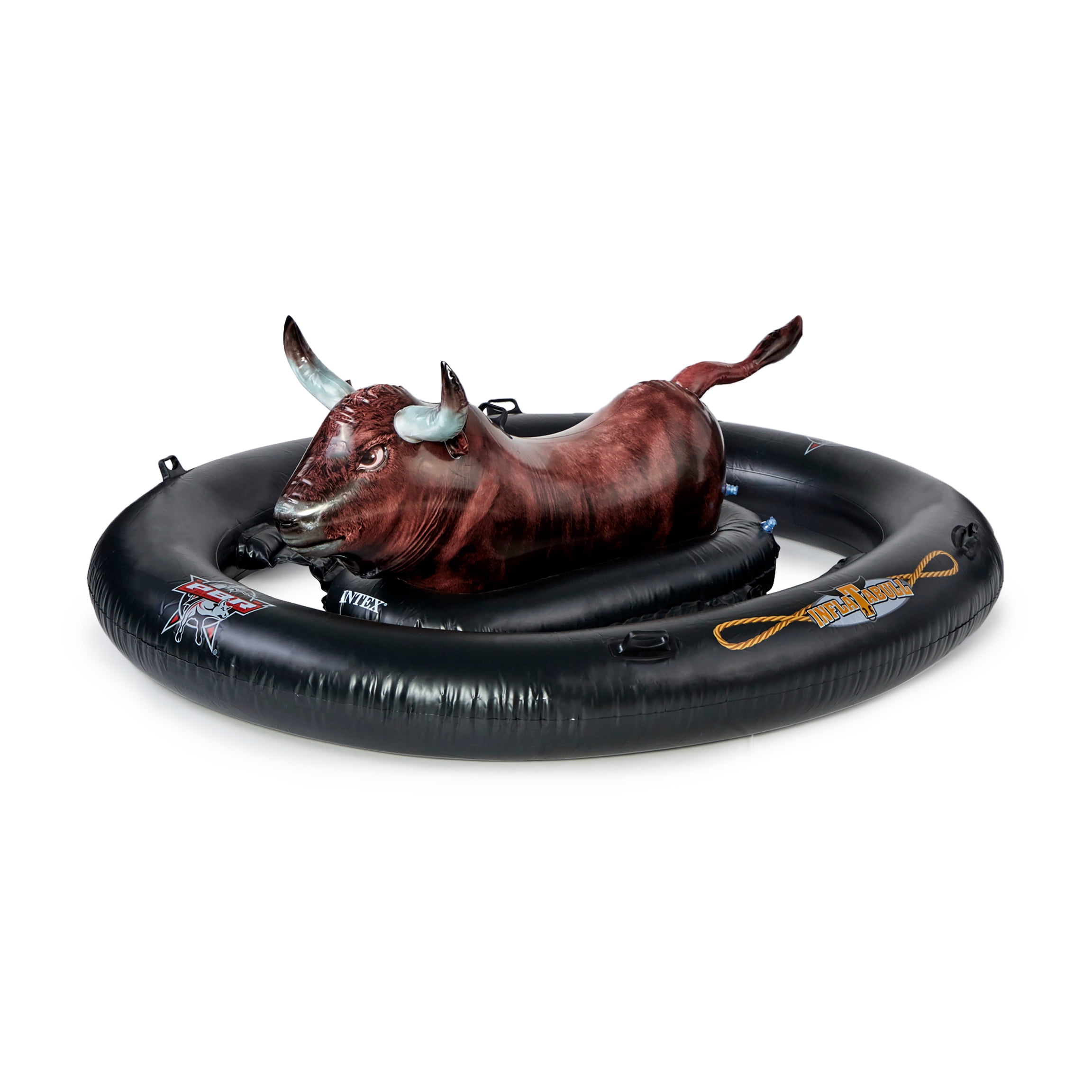 Intex PBR Inflatabull Bull-Riding Giant Inflatable Swimming Pool Lake Fun Float 