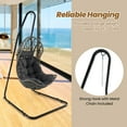 thumbnail image 3 of Costway Support de Chaise Suspendue Réglable en Hauteur 77 Pouces-93 Pouces avec Cadre en Métal Robuste pour Patio, 3 of 10