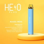 HELO Plus Caffeine Diffuser, Arctic Mint - 800 Puffs | 0% Nicotine, Vegan, Sugar-Free, Gluten-Free Aromatherapy