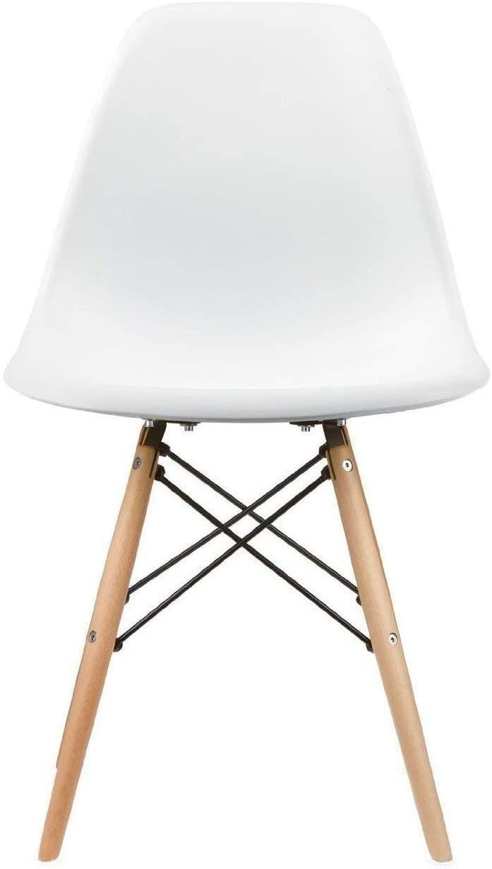 Nicer Furniture Chaise d'appoint en Blanche