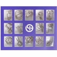 thumbnail image 1 of Ensemble de 15 Boucles de Casse-Tête en Métal Jeu de Casse-Tête pour Enfants et Adultes, 1 of 6