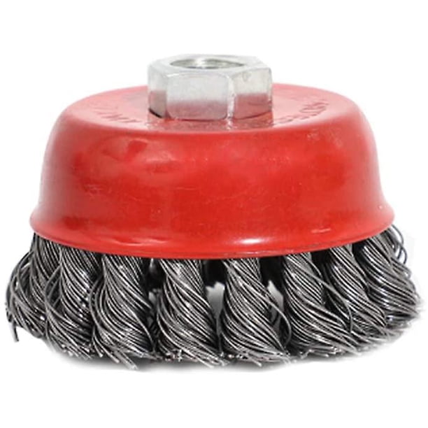 Cepillo De Alambre 2/4X Para Amoladora Angular Flex 125 Mm X