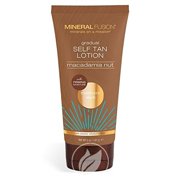 Angle View: Mineral Fusion Gradual Self Tan Lotion, Medium Dark, Macadamia Nut, 5 Ounce