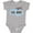 AC-Heather Grey, variant on Lil Bro Airplane Boys Pilot Brother Boys Baby Bodysuit