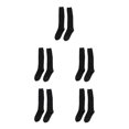 thumbnail image 3 of Qarigey Medias altas y gruesas, calcetines de moda, calentador de muslo, uniforme, protección, flexibilidad, accesorios de disfraz, mujer, niñas, negro Type2 NO2 Qarigey CBP387471, 3 of 4