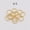 Gold x Round, variant on 50PCS Iron Pentagram Round Shape Twist Ring Open Jump Ring DIY Jewelry Accessori-White K x Heart Shape-50 pcs