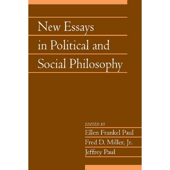 Social Philosophy and Policy New Essays in Political and Social Philosophy: Volume 29, Part 1, Book 291, (Paperback)