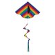 thumbnail image 2 of Cometa Delta de rayas arcoíris en la brisa 42" Twister Tail 3158 In the Breeze In the Breeze, 2 of 2