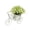 White, variant on YuanGuangQ 2PC Bicycle Shape Artificial Flower Planter, Vintage Bike Shaped Fake Floral Arrangement Desktop Ornament, Decorative Tabletop Ornament for Home Living Room Office Shelf Decoration