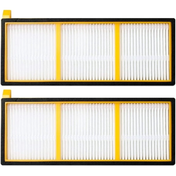 MTP Brand 2pcs HEPA Filters for Shark ION Robot Replacement Filter Vacuum Cleaner RV700 RV720 RV750 RV750C RV755 (2pk HEPA filter ONLY)