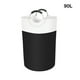 thumbnail image 5 of Cesto de ropa sucia Inteprter bolsa de ropa 90L cesto de almacenamiento de gran capacidad tela plegable ahorro de espacio, 5 of 6