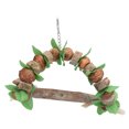 thumbnail image 2 of Parrots Toy, Non- Healthy Safe Parrots Chewing Toys, Durable Cage Swing For Parrots, 2 of 8
