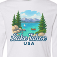 thumbnail image 4 of Inktastic Lake Tahoe Scenic View USA Long Sleeve Youth T-Shirt, 4 of 5