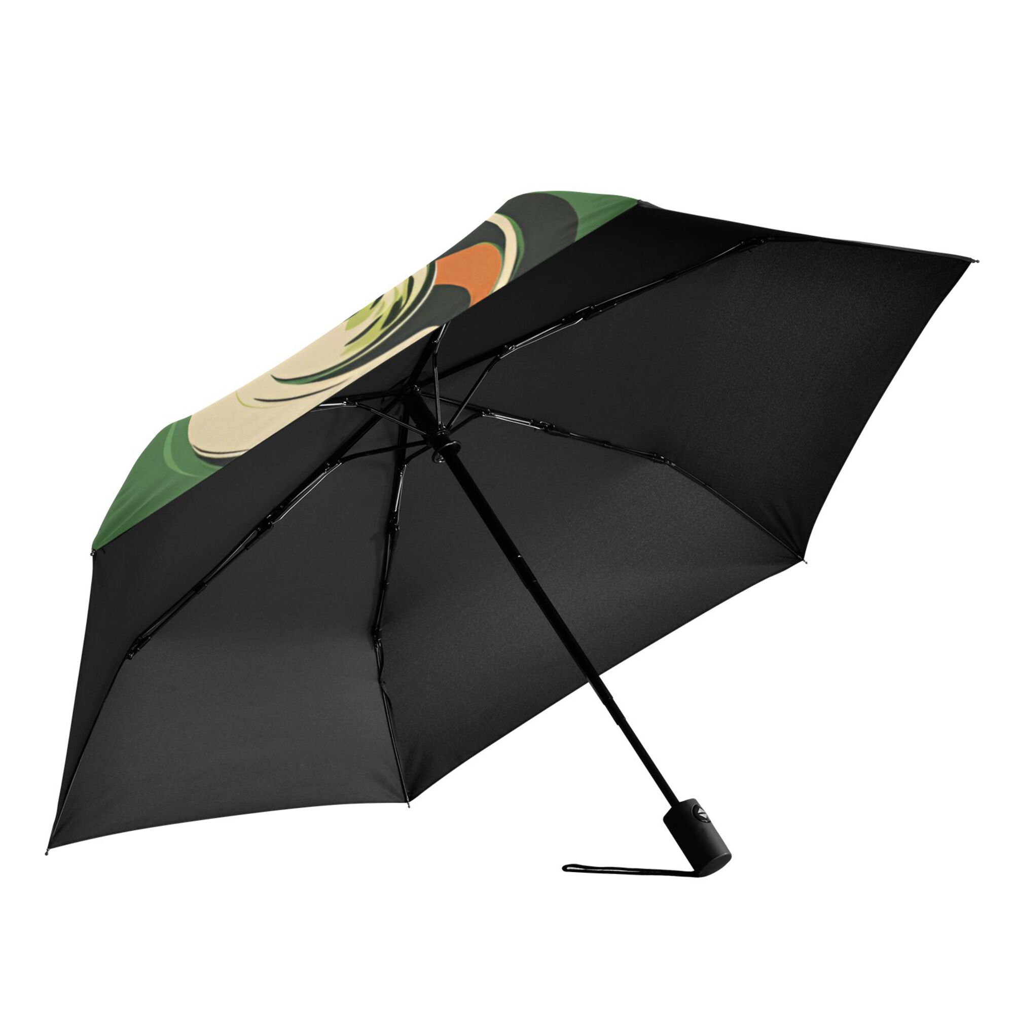FORMRS Travel Umbrella Folding Auto Open Close Windproof Rain UV Protection, Colorful Martini