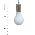 thumbnail image 3 of Royal Designs Fan and Light Bulb Shaped Pull Chain Set - Nickel Plated, One Pair, 3 of 6