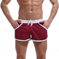 thumbnail image 4 of Mens Running Shorts Breathing Workout Gym Booty Short Shorts Sexy, 4 of 7