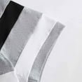 thumbnail image 4 of Xdzjlr T-Shirt Homme Ajusté à Blocs de Couleur Mode Chemise Homme,P, 4 of 7