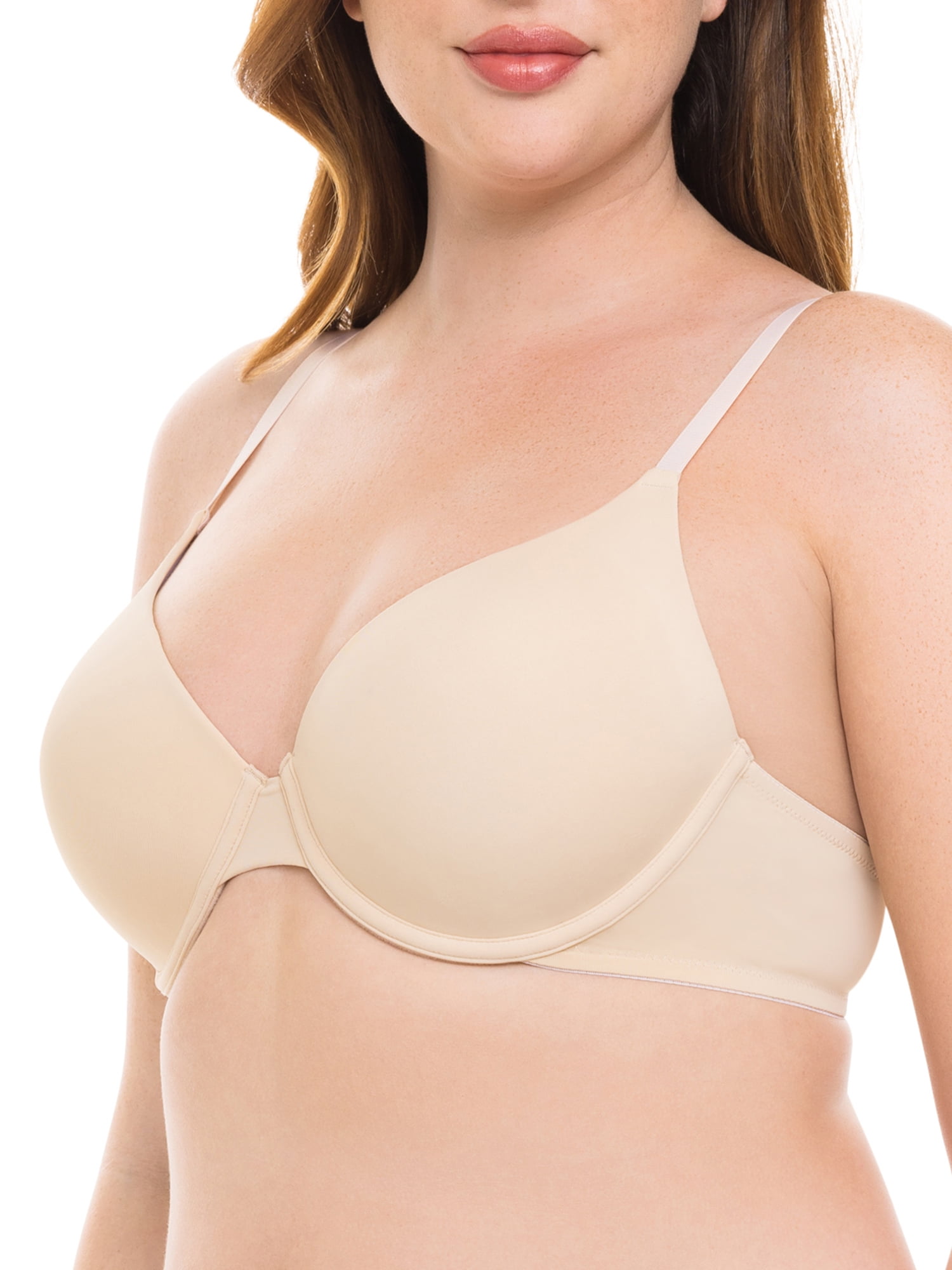 No Boundaries Juniors' Lightly Lined Underwire T-Shirt Bra, Sizes 34A to  40DDD 