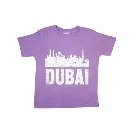 

Inktastic Dubai City Skyline with Grunge Gift Toddler Boy or Toddler Girl T-Shirt