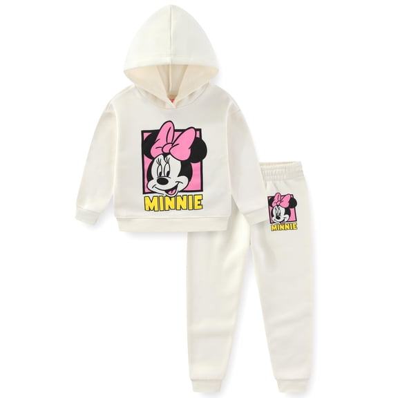 Disney Minnie Mouse Pullover Hoodie and Pants Set (Girls), 2 Piece Set, Sizes 2T-6X