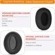 thumbnail image 3 of Almohadillas para los oídos calificadas para auriculares HD4.50BTNC Fundas para almohadillas Orejeras, 3 of 5