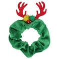 thumbnail image 1 of Ofertas Únicas 1 Pc Gomas para el Cabello Moda Cuernos de Navidad Lazos para el Cabello Rojo Verde, 1 of 5
